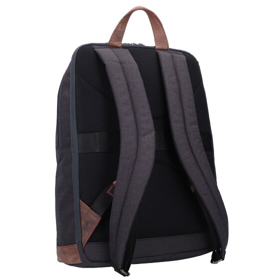 Greenburry Plecak PET Derby z recyklingu z przegrodą na laptopa 43 cm