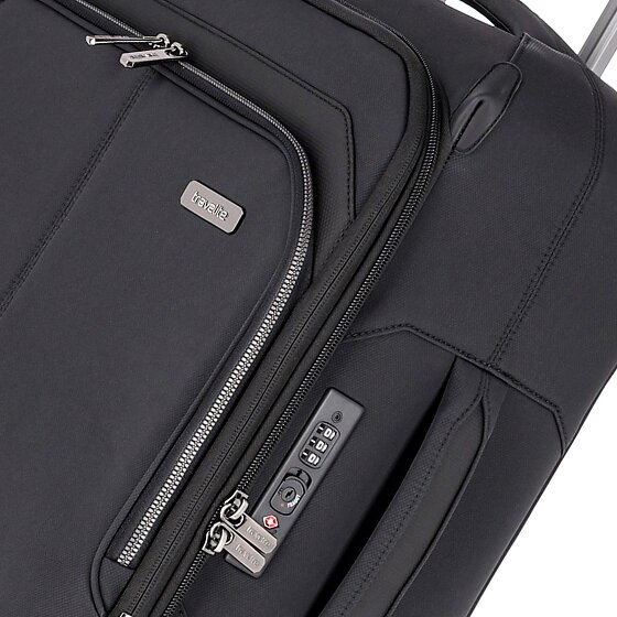 Travelite Priima 4 kółka Walizka kabinowy 55 cm z plisą rozprężną