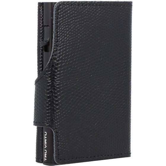 Tru Virtu Etui na karty kredytowe Click & Slide RFID Leather 6,5 cm