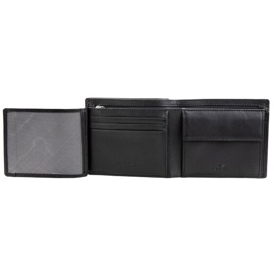 Maître F3 Gandolf Portfel Ochrona RFID Skórzany 12 cm