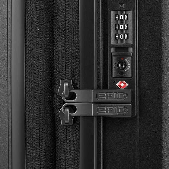 Epic Halo 4 kółka Walizka kabinowy 55 cm z plisą rozprężną