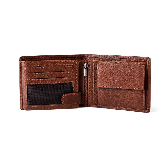 Jack Kinsky Porto 101 Portfel Ochrona RFID Skórzany 12.5 cm