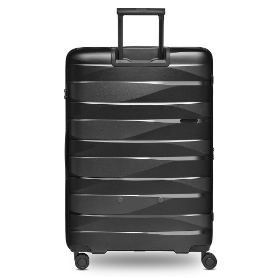 Bergpfeil Wózek podróżny 4-kołowy L 75 cm z plisą rozporową