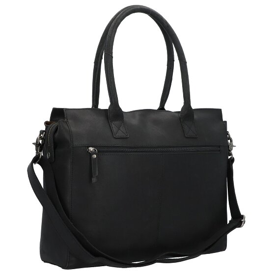 Burkely Skórzana torba na ramię Vintage Doris 39 cm z przegrodą na laptopa
