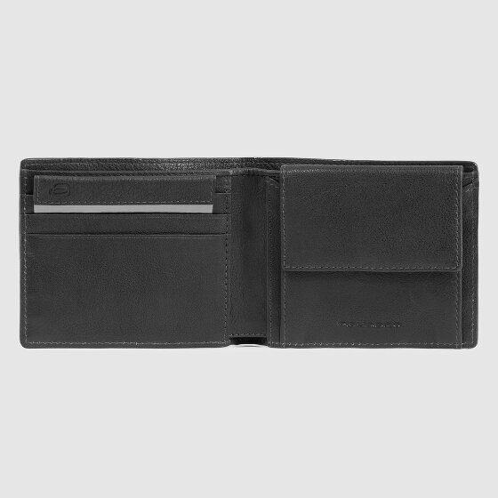 Piquadro Carl Portfel Ochrona RFID Skórzany 11 cm