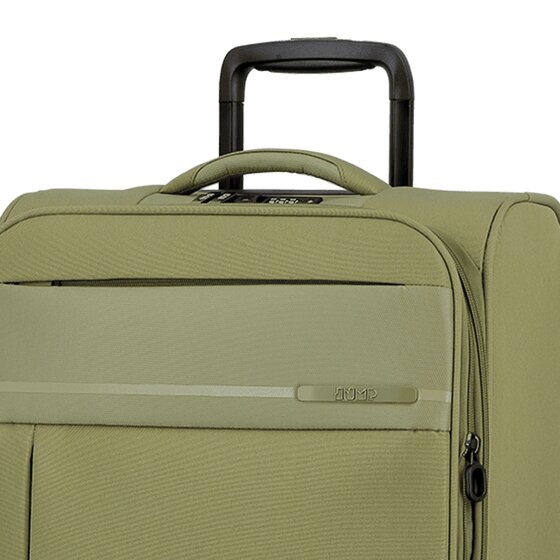 Jump Monthélys 4 kółka Walizka kabinowy 55 cm z plisą rozprężną