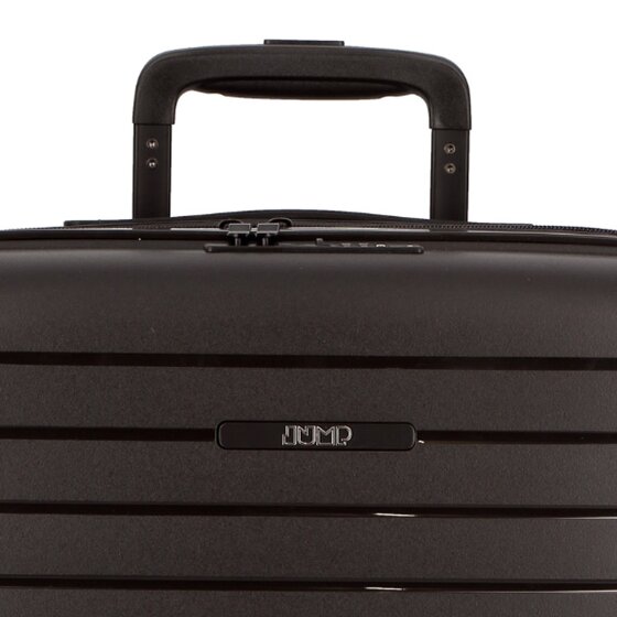 Jump Striper 4 kółka Walizka 77 cm z plisą rozprężną