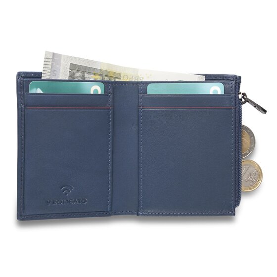 Roncato Detroit Portfel Ochrona RFID Skórzany 8 cm