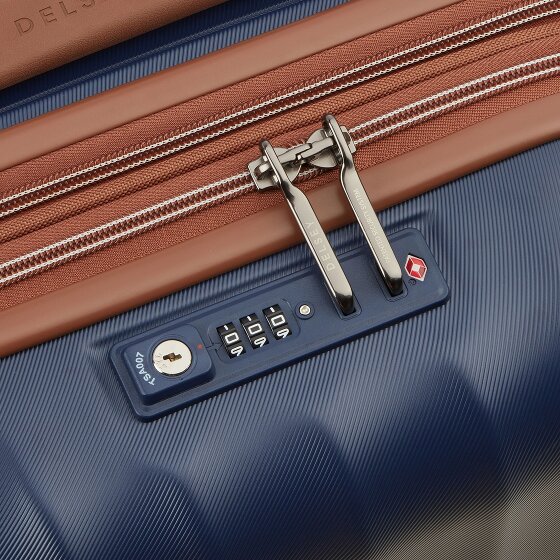 Delsey Paris Carrousel 2 4 kółka Walizka kabinowy 55 cm z plisą rozprężną