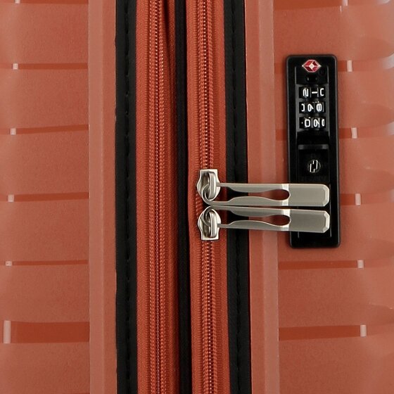 Jump Xwave 4 kółka Walizka kabinowy 55 cm z plisą rozprężną