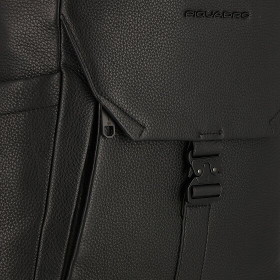 Piquadro Than Plecak biznesowy Skórzany 46 cm Komora na laptopa