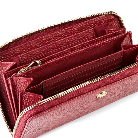 Esquire Alexandria Portfel Ochrona RFID Skórzany 17 cm