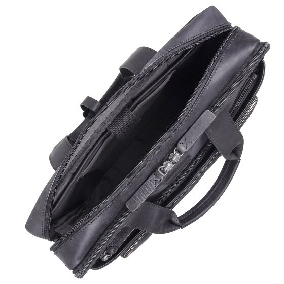 Strellson Brick Lane Briefcase Leather 39 cm Laptop Compartment