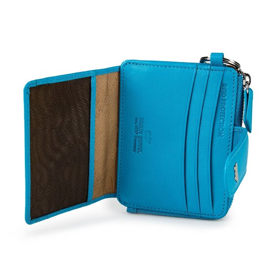 Braun Büffel Joy Etui na karty kredytowe Ochrona RFID Skóra 11 cm