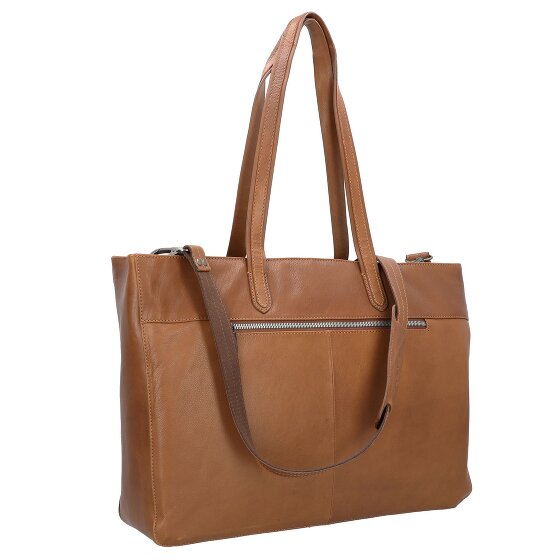 Plevier Power Shopper Bag Skórzany 43.5 cm Komora na laptopa