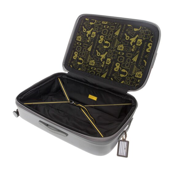 Mandarina Duck Logoduck + 4 kółka Walizka L 75 cm