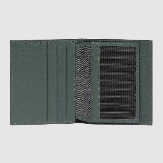 Piquadro Black Square Etui na karty kredytowe Ochrona RFID Skórzany 9 cm