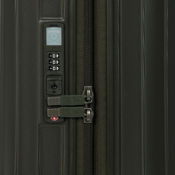 Bric's Taormina 4 kółka Walizka S 57 cm z plisą rozprężną