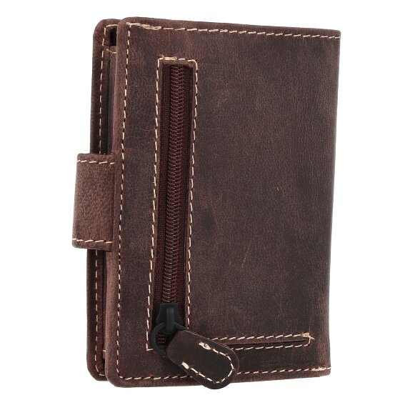 Jack Kinsky Baltimore Etui na karty kredytowe Ochrona RFID Skórzany 11 cm