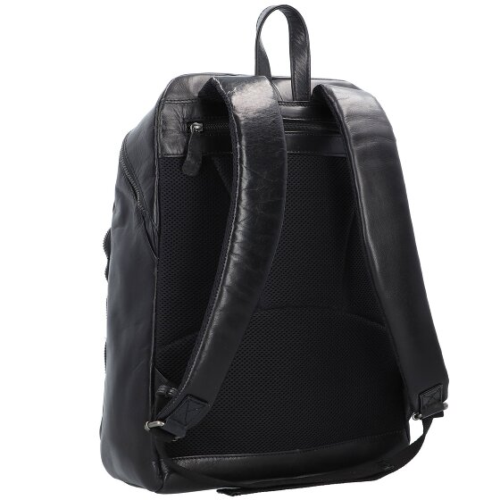 Plevier Rock Amaril Plecak biznesowy Skórzany 43 cm Komora na laptopa