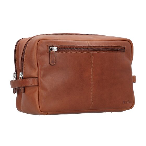 Esquire Dallas Kosmetyczka Skórzany 27 cm