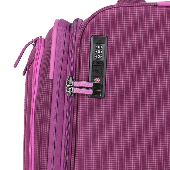 Travelite Corsiica 4 kółka Walizka L 77 cm z plisą rozprężną