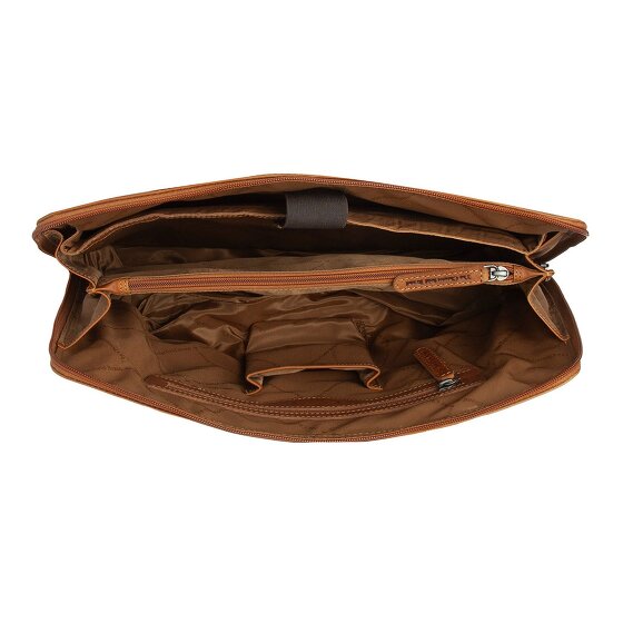 The Chesterfield Brand Branson Torba na ramię Skórzany 37 cm Komora na laptopa