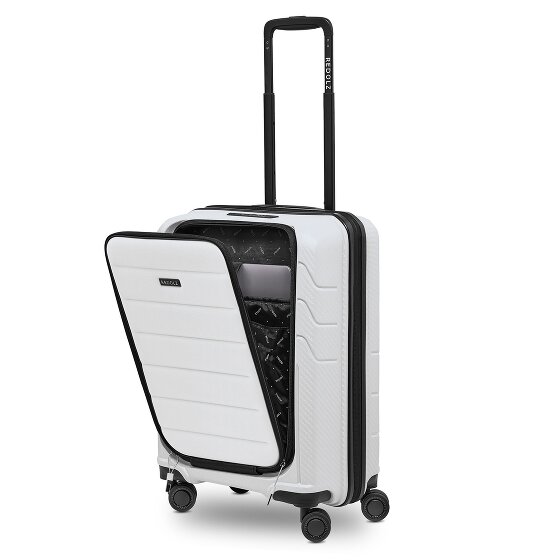 Redolz Essentials 17 – Walizka kabinowa na 4 kółkach, 55 cm, z miękką kieszenią na laptopa