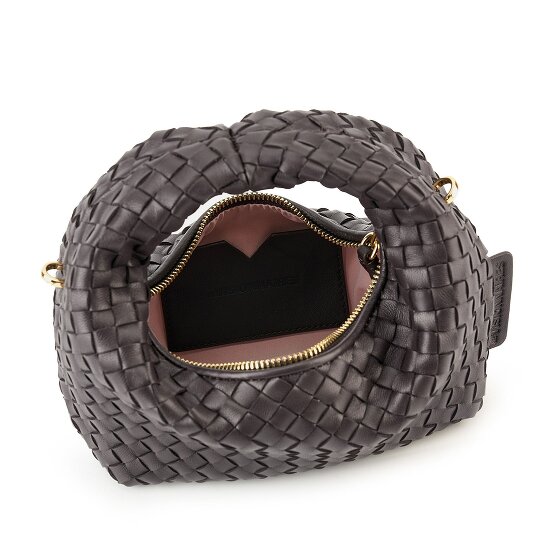 LES VISIONNAIRES Greta Micro weave Torba Skóra 20 cm