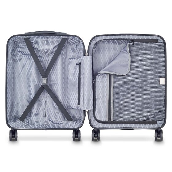 Delsey Paris Air Armour 4 kółka Walizka kabinowa 55 cm