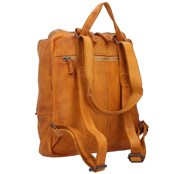 Harold's Skórzany plecak Submarine z przegrodą na laptopa 32 cm