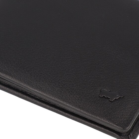 Braun Büffel Hannes Portfel Ochrona RFID Skórzany 12 cm