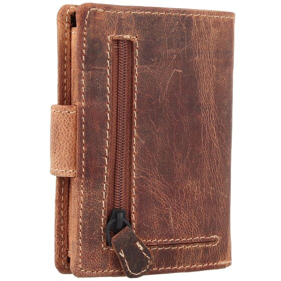 Jack Kinsky Baltimore Etui na karty kredytowe Ochrona RFID Skórzany 11 cm