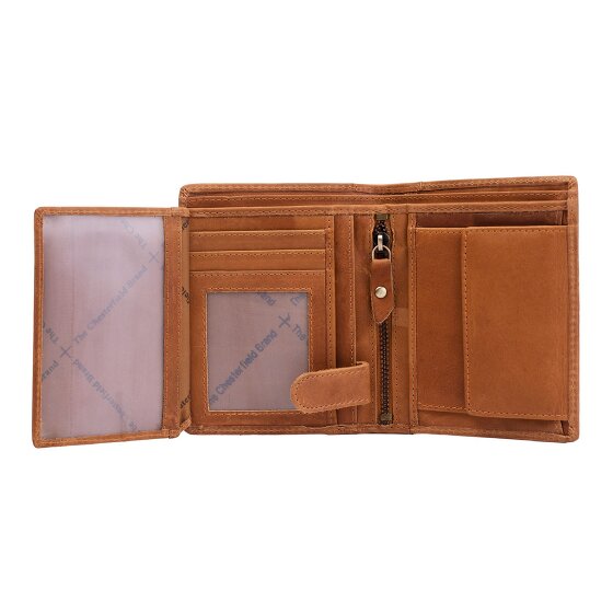 The Chesterfield Brand Ethel Portfel Ochrona RFID Skórzany 12 cm