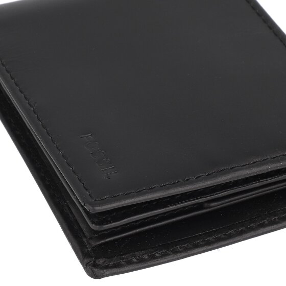 Fossil Derrick Portfel Ochrona RFID Skórzany 12 cm