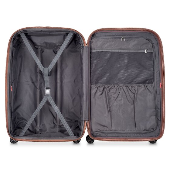 Delsey Paris Carrousel 4 kółka Walizka 76.5 cm z plisą rozprężną