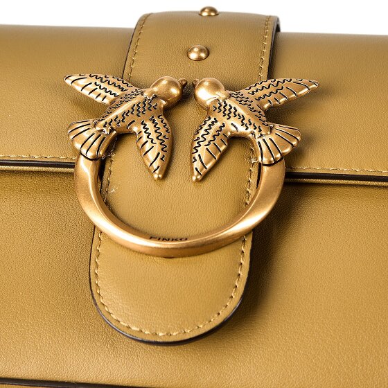 PINKO Love One Torba na ramię Skórzany 22 cm