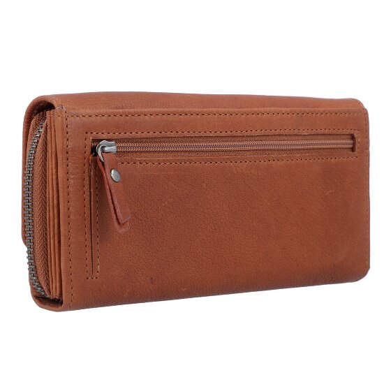Burkely Antyczny skórzany portfel Avery 18,5 cm