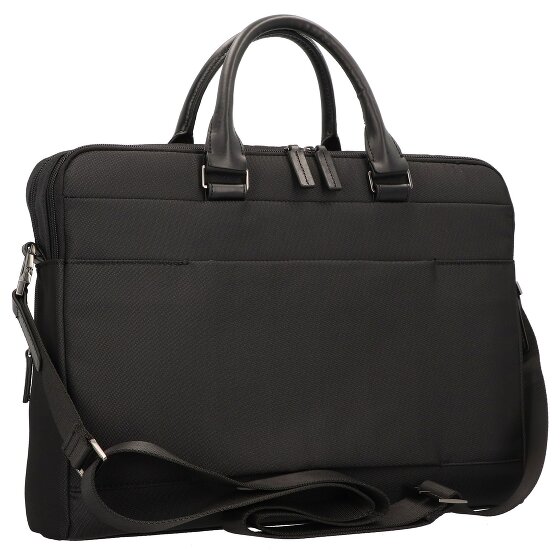 Piquadro Klout Teczka skórzana 42 cm Komora na laptopa