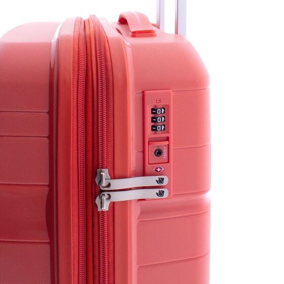 Gladiator 3800 4 kółka Walizka kabinowy 55 cm z plisą rozprężną