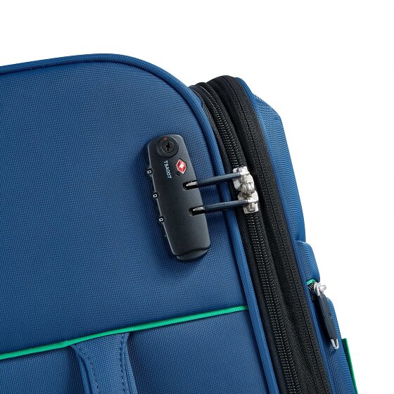 Delsey Paris x United Colors of Benetton Colour Bock 4-kołowy wózek 67 cm z elastycznym składaniem