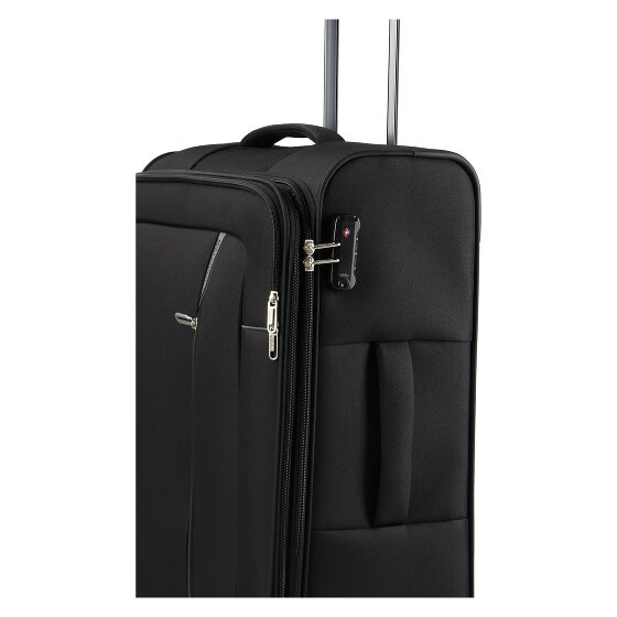 American Tourister Nitestream 4 kółka Zestaw walizek 3-części z funkcją poszerzenia