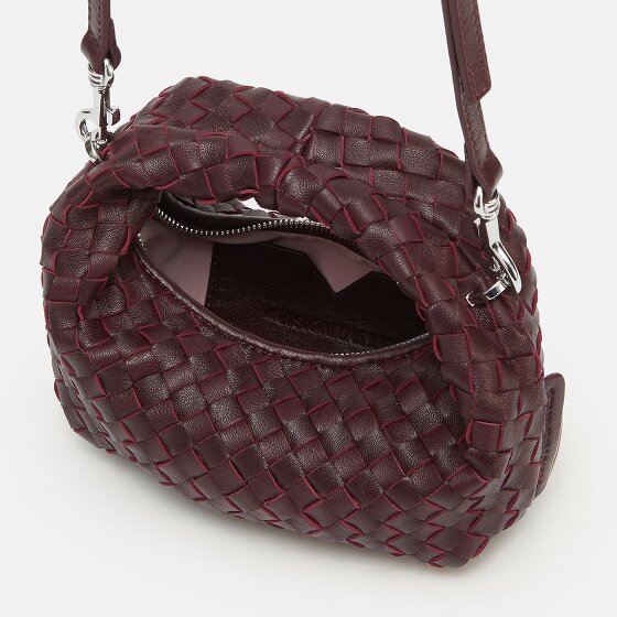 LES VISIONNAIRES Greta Micro weave Torba Skóra 20 cm