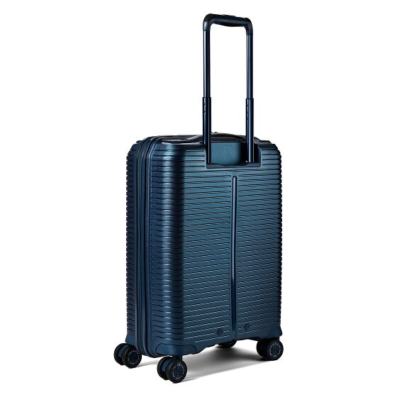 Polestream Paris 4 kółka Walizka kabinowy 55 cm z plisą rozprężną