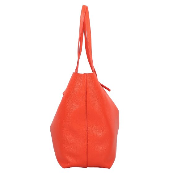 Patrizia Pepe Shopper Bag Skórzany 30 cm