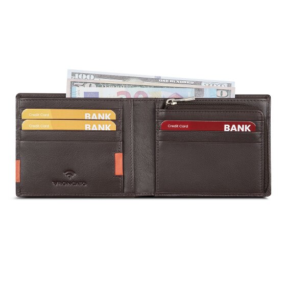 Roncato Monaco Portfel Skórzany 9 cm