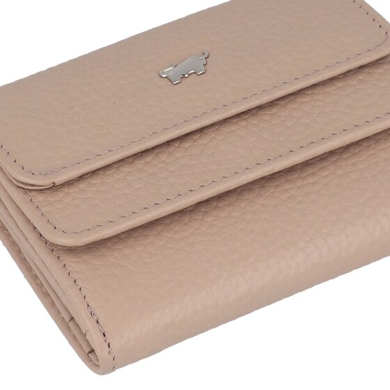 Braun Büffel Hanna Portfel Ochrona RFID Skórzany 10 cm