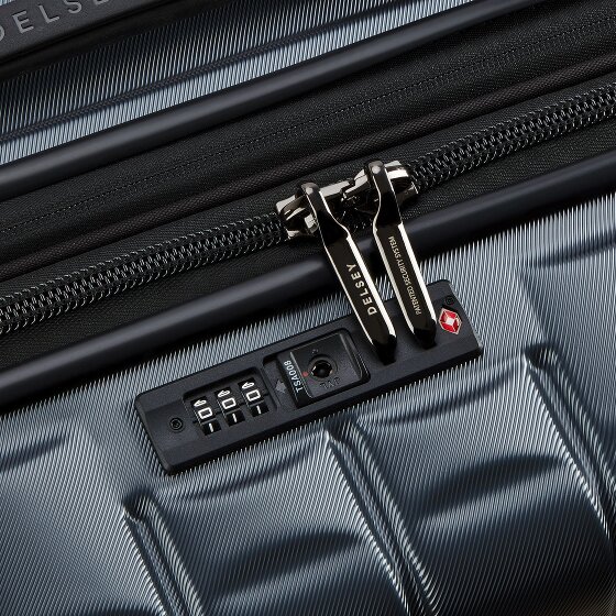 Delsey Paris Longitude 4 kółka Walizka 76 cm z plisą rozprężną