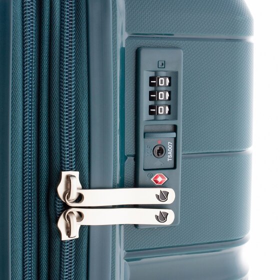 Gladiator 3800 4 kółka Walizka 67 cm z plisą rozprężną