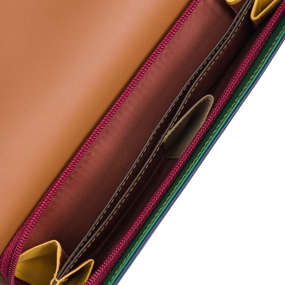 Mywalit Tri-fold Zip Wallet Leather Wallet 17 cm